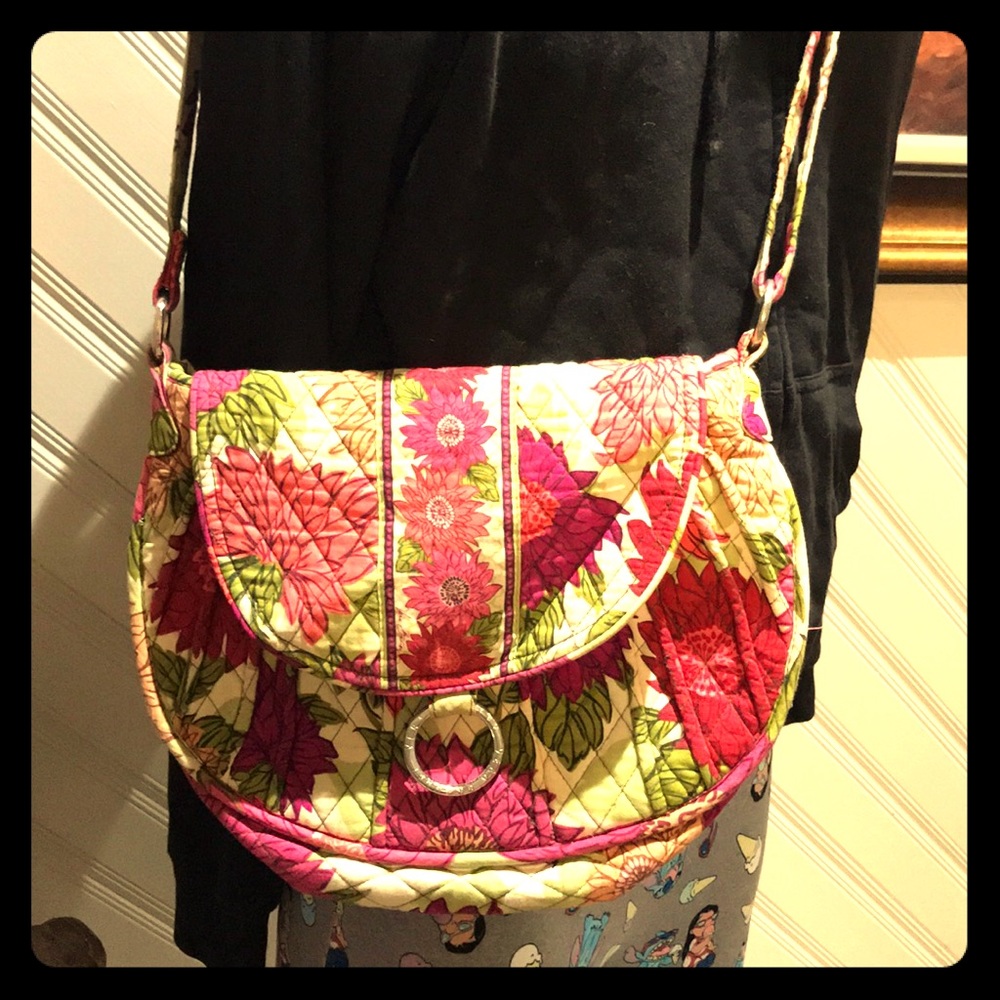 Vera Bradley Saddle Bag